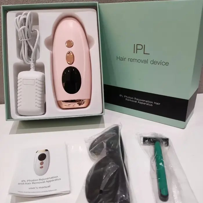 Épilateur laser indolore, épilation en continu, visage, bras, jambes, ligne de bikini, indolore et efficace, IPL, 999999 flashs