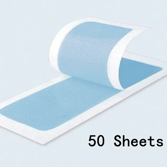 Bandes de cire professionnelles vertes pour l'épilation, 5/10/20/50 feuilles, papier ciré double face pour le corps, les jambes, le visage et le bikini, utiles
