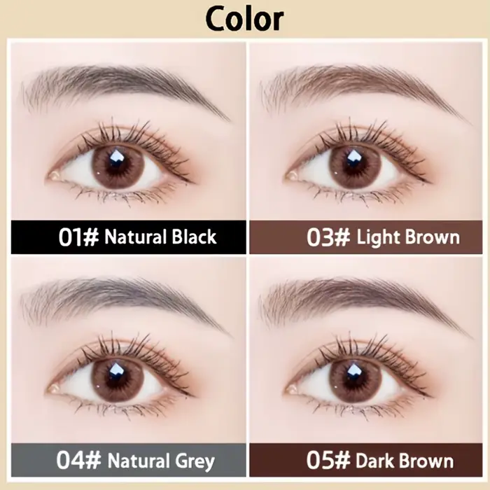 Crayon à sourcils double tête