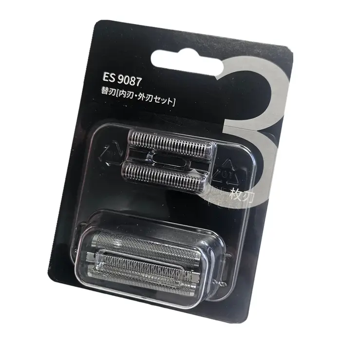 Tête de rasoir électrique de rechange WES9087PC compatible avec les rasoirs Panasonic ARC3 à 3 lames ES-LL41-K