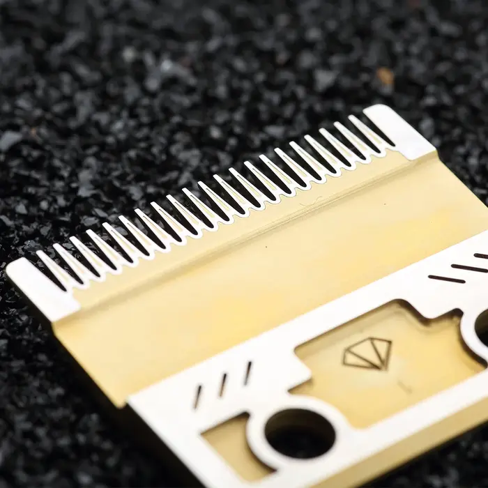 WAHFOX rainure dent conception Unique Pro 2 trous tondeuse à cheveux lames de remplacement ensemble pour Wahl