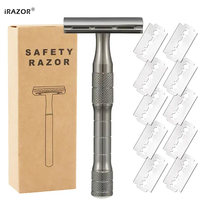 Rasoir de sécurité classique à double tranchant iRAZOR