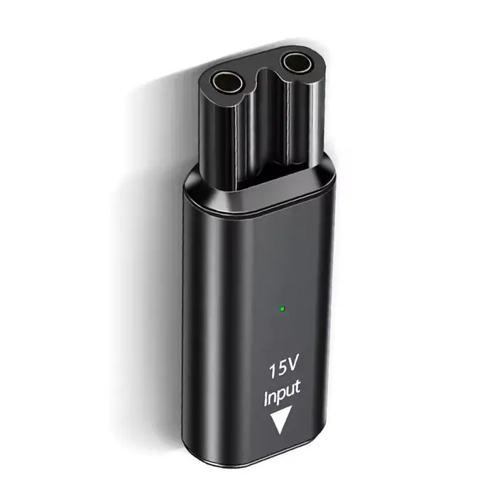 Adaptateur de charge Type-C 15V pour rasoir Philips OneBlade QP6520 QP6530 QP6510 HQ8505 Tondeuse à barbe électrique