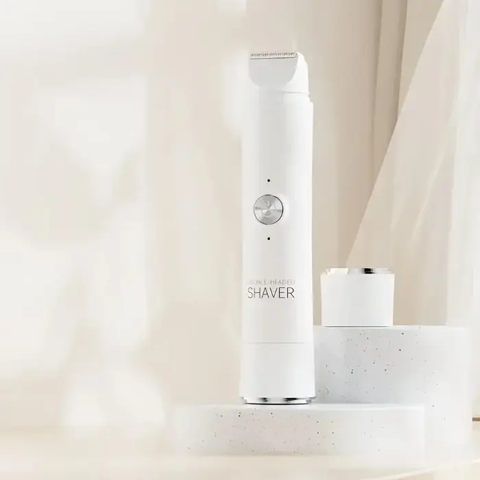 Épilateur électrique double tête rechargeable pour femme, rasoir indolore pour le corps, les zones i