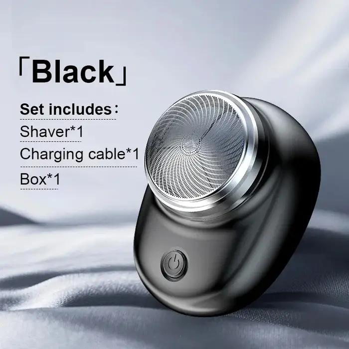 Rasoir électrique charge Mini rasoir de voyage de poche Portable sans fil détachable rasoir visage b