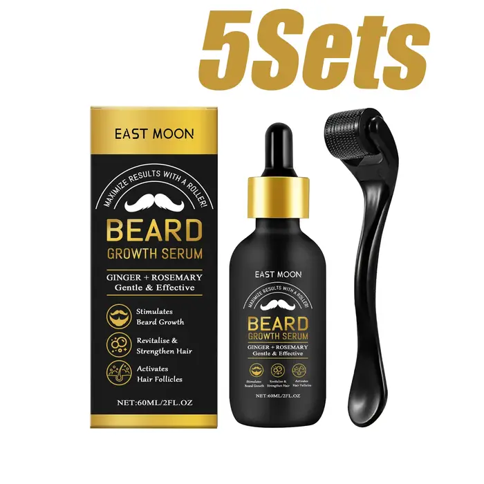 Huile de soin épaississante pour barbe avec applicateur à bille 0