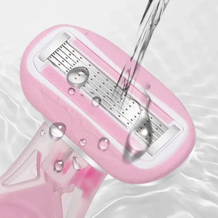 Rasoir rose pour femme