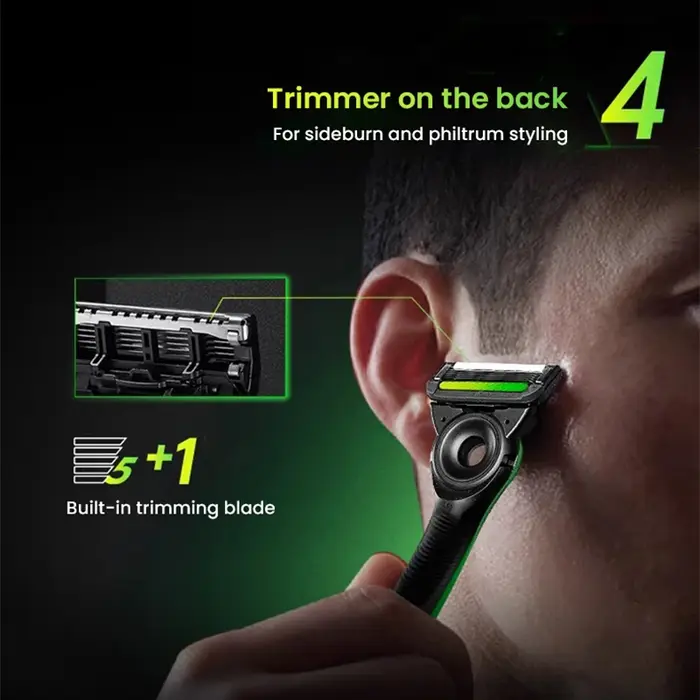 Gillette Labs Razer-Rasoir co-marqué série Aurora d'avant disc