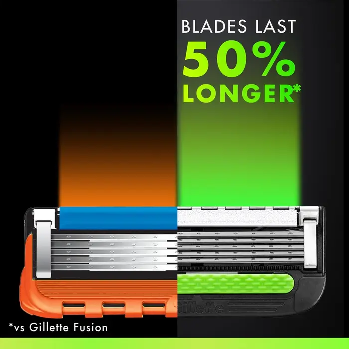 Lames de rasoir pour hommes Gillette Labs compatibles avec le rasoir Gillette Labs - 4/8 cartouches 