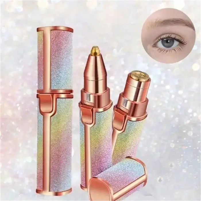 Rasoir 2026 avec lumière LED, épilateur facial, élimine les poils de visage sans douleur, rechargeab