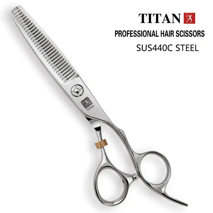 Titan professionnel 6.0 pouces ciseaux à cheveux ciseaux de salon ciseaux amincissants ciseaux de co