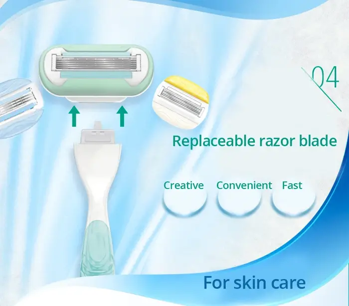 Gillette – lames de rasoir à 5 couches en aloès Venus
