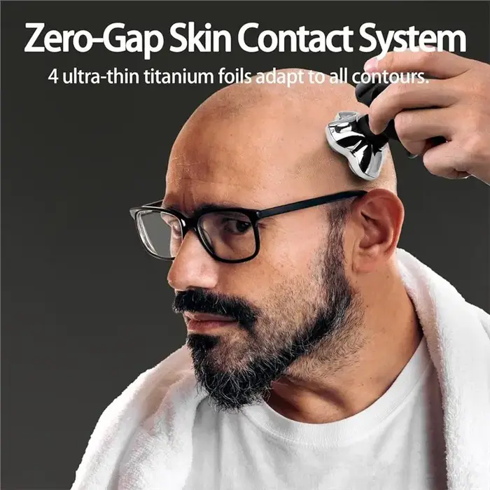 【VENTE RAPIDE】Tête de rechange professionnelle à 4 têtes pour rasoirs Skulls Pitbulls Shaver Gold PRO