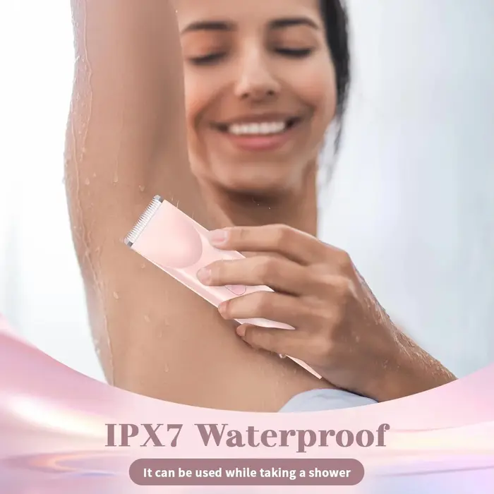 Épilateur corporel et tondeuse faciale 2-en-1 portable 2026 pour femme