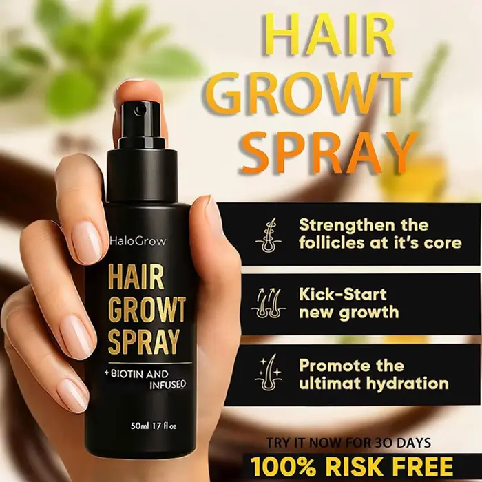Spray pour la croissance des cheveux